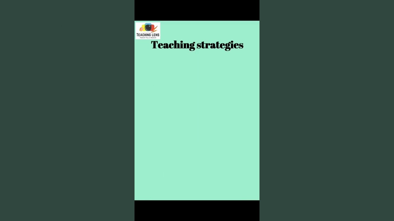 Effective teaching strategies to reach every student