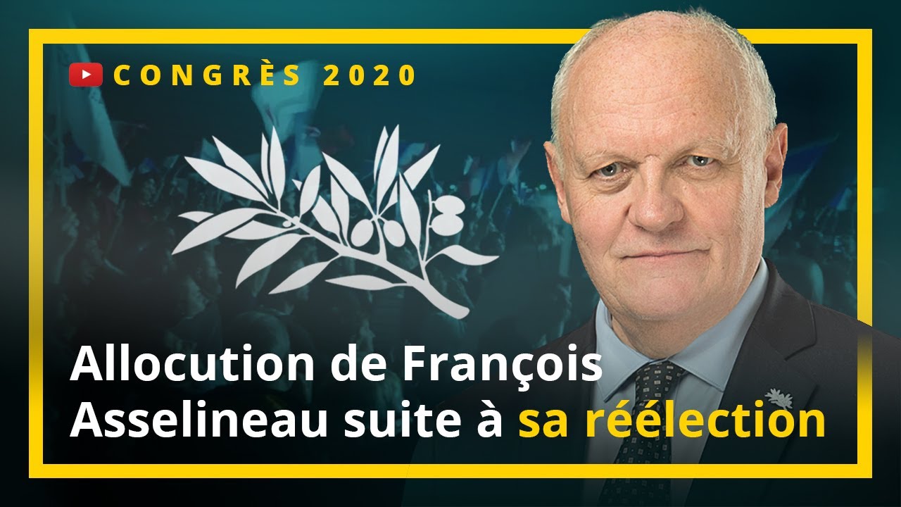 Allocution de François Asselineau suite à sa réélection à la présidence de l'UPR