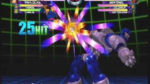 MvC2: Psylocke FSD Dual Infinite Combo