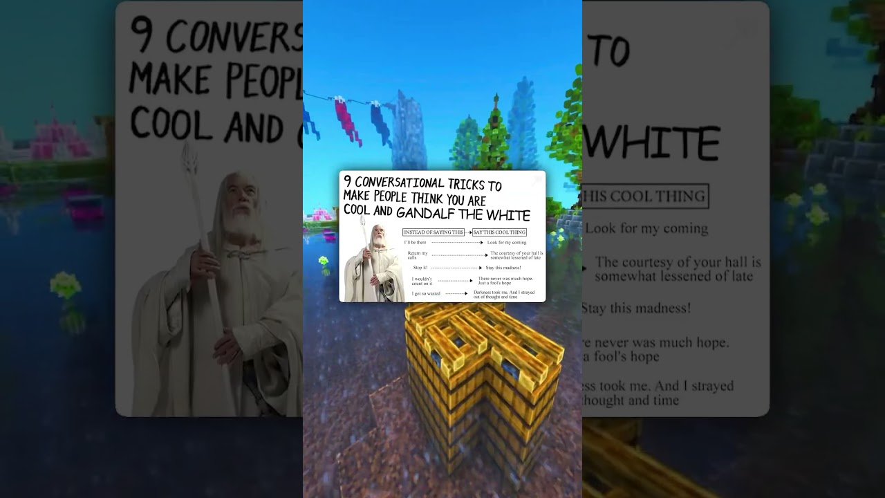 Говори как Гэндальф Белый 🧙