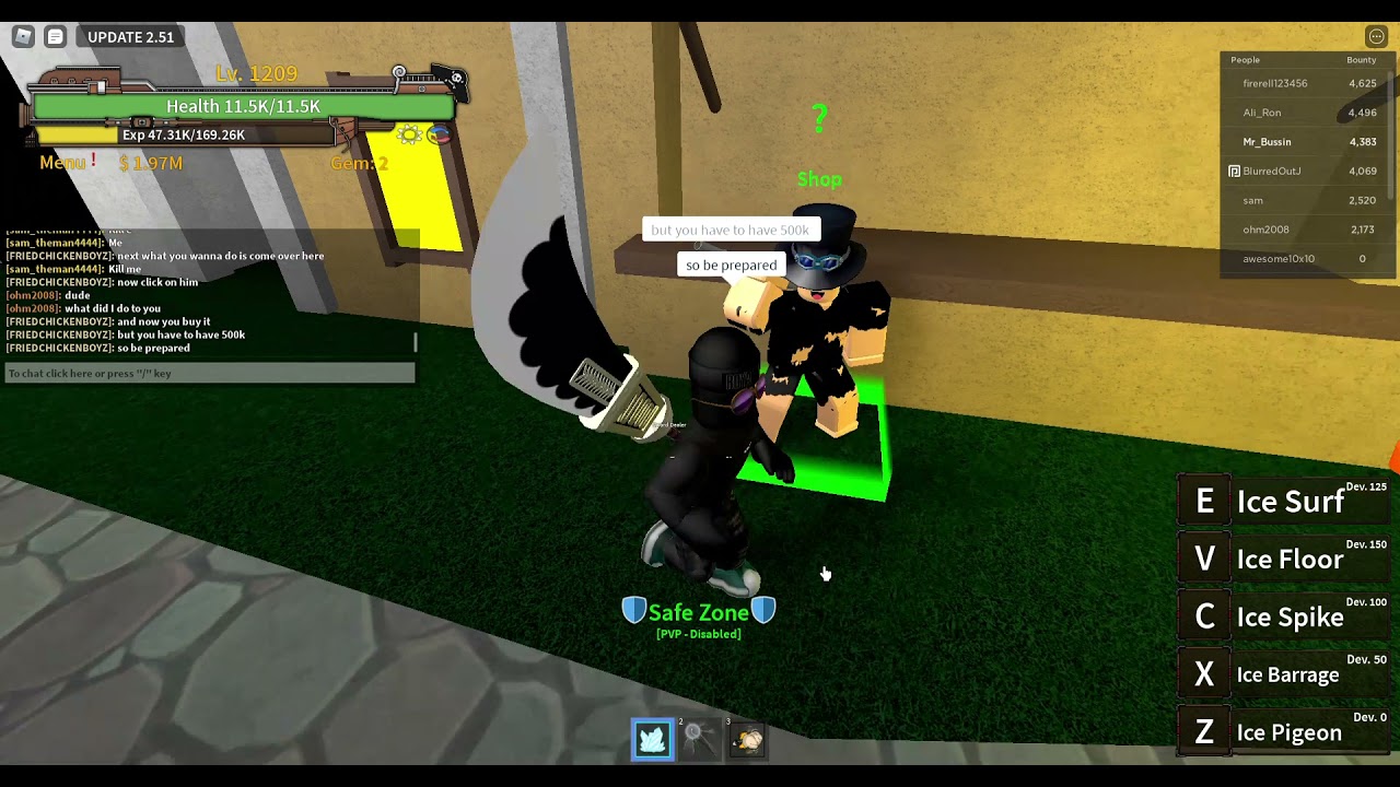 How to get pipe (King legacy) Sorry if quality is bad