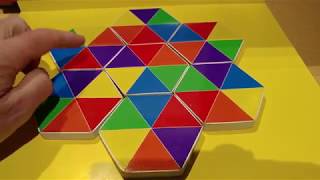 COLOR MATCH 6 HEXAGON COLOR MATCH PUZZLE IN PUZZLE ROOM @ MORRIS MUSEUM screenshot 4