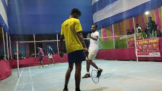 Aditya & saikat vs Nilanjan & partner wb state ranking best badminton player#badminton #kolkata