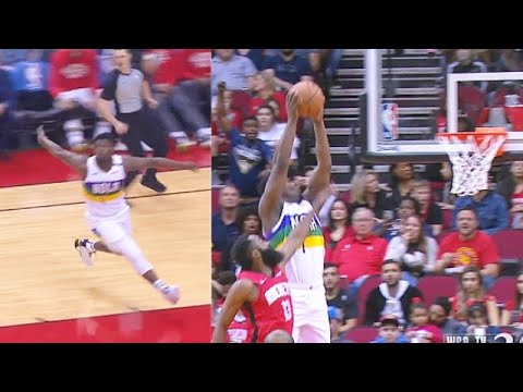 Zion Williamson SHOCKS Rockets With Half Court Alley-Oop Dunk From Lonzo Ball! Pelicans vs Rockets