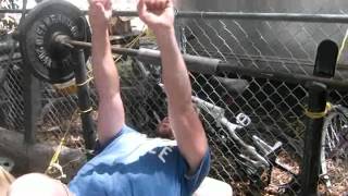 Bradford's Bench Press Max 260 lbs.mp4