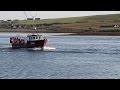 A day of fishing with the Silver Wave on the Scapa flow, Scotland