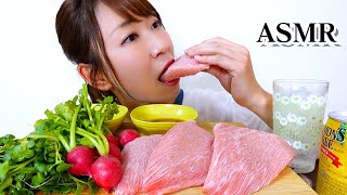 【咀嚼音】マグロのカマトロを丸ごと食べる音【希少部位】（概要欄に購入先あり）The sound of eating a tuna camatro