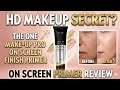 Makeup Secret Revealed |The ONE On Screen Finish Primer Honest Review| Best Primer for Smooth Makeup