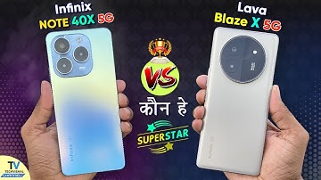 Infinix NOTE 40X 5g vs Lava Blaze X 5g Camera Test, Speed Test Beast? - Best 5g phone under 15000