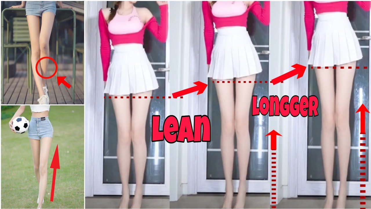 Longer Legs Exercises | Top Exercises To Get Slim and Longer Legs For Girls in 1 week