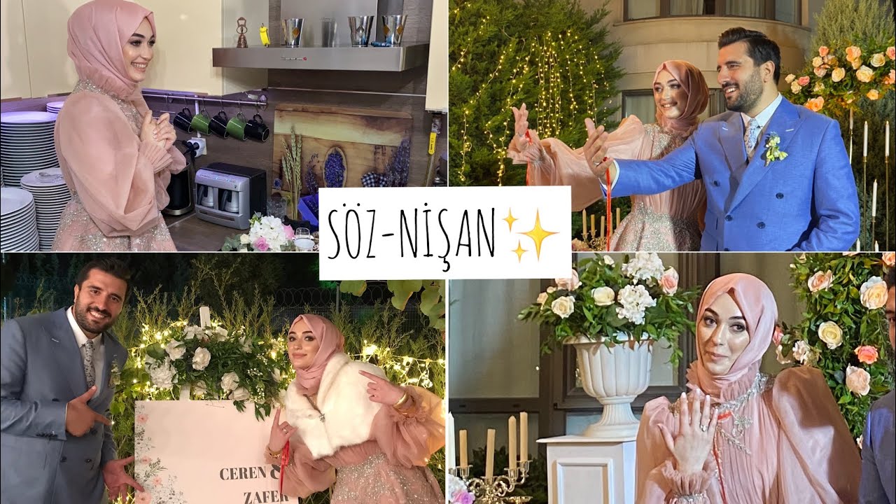 SÖZ VE NİŞAN GÜNÜMÜZ 🤍 | Hazırlıklar ve Bol Heyecan 🧚🏻‍♀️
