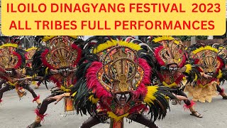 ILOILO CITY DINAGYANG FESTIVAL2023 All Tribes Performances FULL COVERAGE