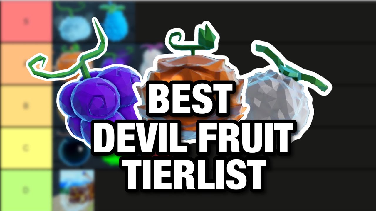 The BEST Devil Fruit Tier List in Project New World! 