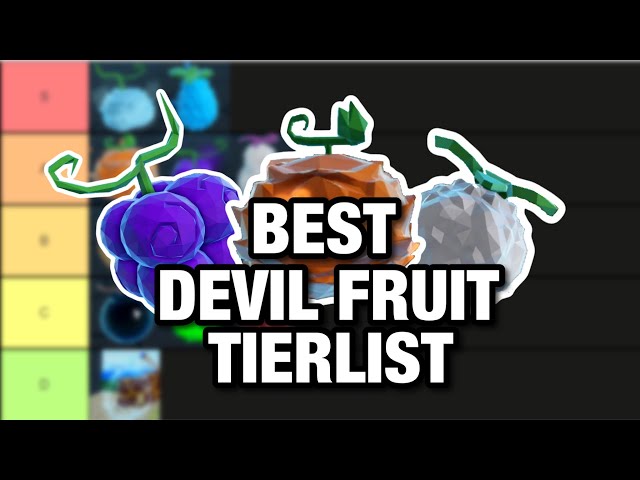 Best Devil Fruits In Fruit Battlegrounds [Tier List] UPDATED