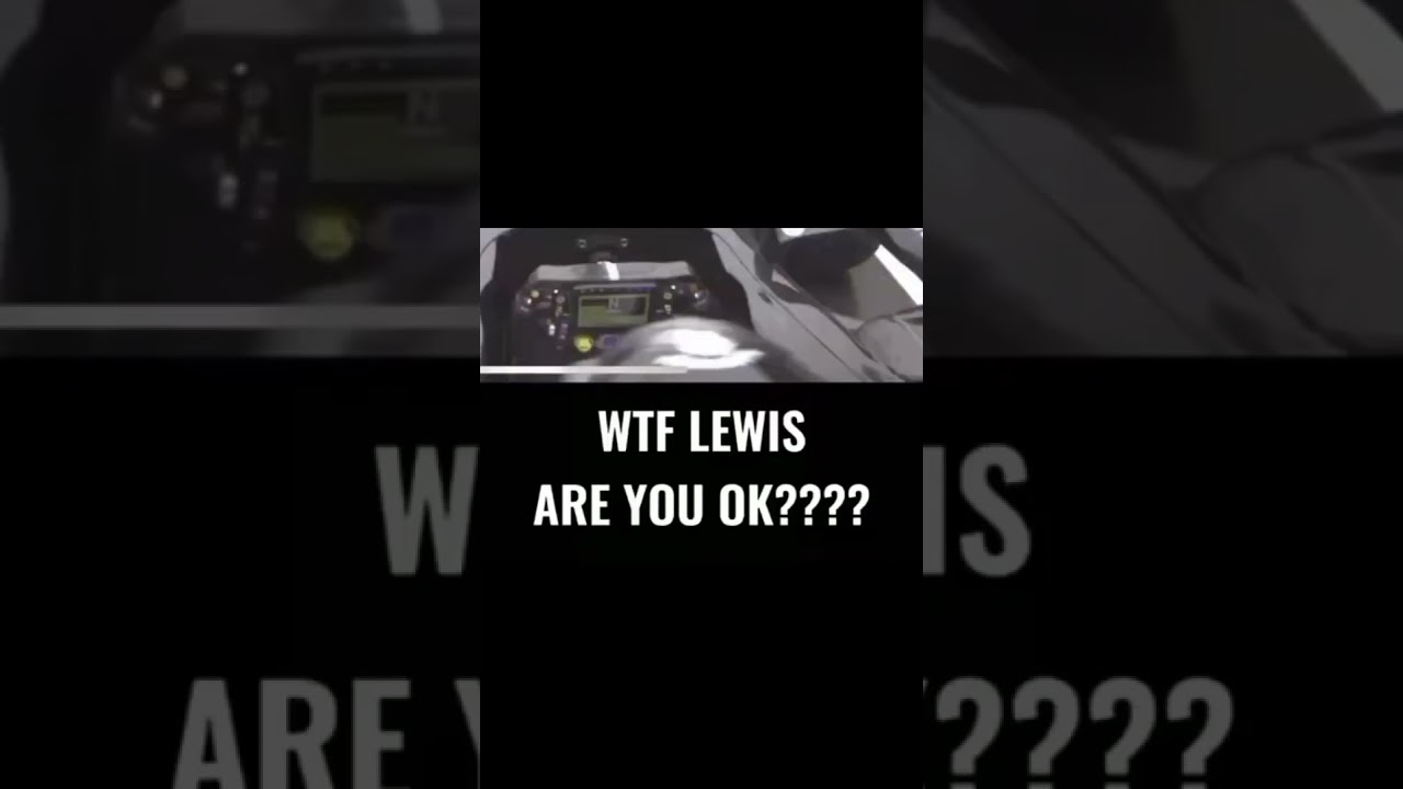 ayo...Lewis you good? 