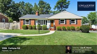 Sale: 3 Beds - 1 Bath - 1611 sq ft - Henrico - VA [$417,000] MLS #: 2624073