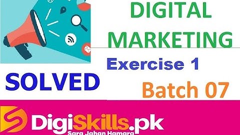 Digiskills Digital Marketing Exercise 1 Batch 7 how to create shop online facebook