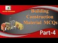 Building Material| Seasoning of timber| Properties od steel| Stainless steel| Sedimentary rock|