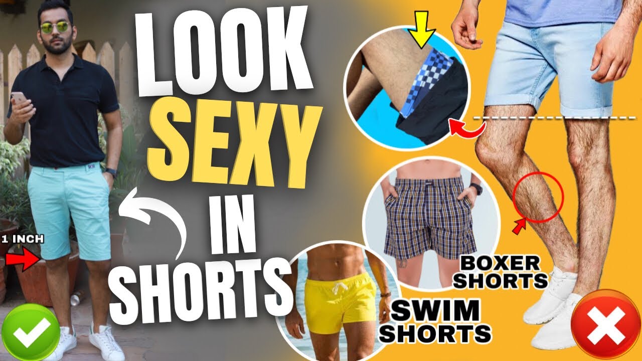 MEN'S SHORTS GUIDE Types Of Shorts, Correct Fit & Length BEST