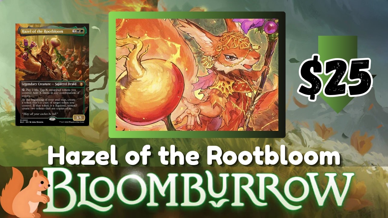 mtg hazel commander deck Magic: The Gathering Bloomburrow create a token thats a copy of target token you control mtg hazel commander deck hazel-gang