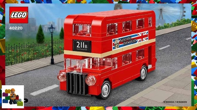 Cataract bifald tilbede LEGO Creator Expert 10258, London Bus - building instructions - YouTube