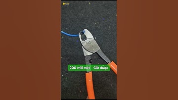 Tại sao nên chọn kìm cắt dây cáp điện Fujiya GCC-200?