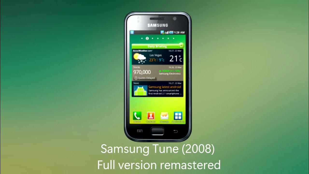 Samsung Tune (2008) Full version remastered - YouTube
