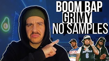 Grimy Boom Bap Beat Tutorial Without Sampling - Ableton (2023)