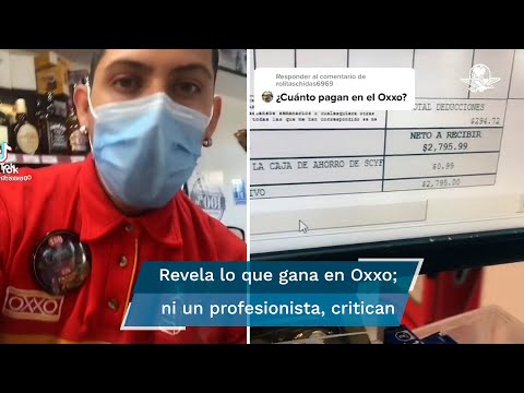 ¡Renuncio! Joven revela cuánto gana en un Oxxo y se hace viral en TikTok