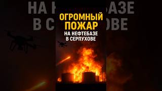 🔥Взрыв в Серпухове! Дроны ВСУ поразили нефтебазу за сотни километров!