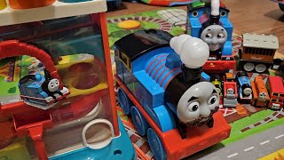 Thomas Toys with a Beard, Foam, and Boat Fun!