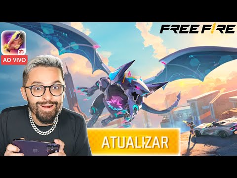 CHEGOU !! TESTANDO A NOVA ATUALIZAÇÃO DO FREE FIRE