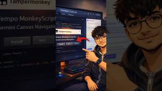 Gemini Canvas Power Hack 🔥 Tampermonkey Script Explained #youtubeshorts #cjai #yt #ytshorts #shorts