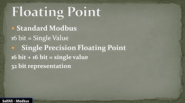 #20 Modbus FloatingPoint_IEEE 754_Endianness ملاحظات مهمة في القراءة العشرية