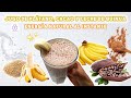 Jugo natural de Plátano, Cacao y Leche de Quinua 🍫🍌 🌟 Energía Natural al Instante para tus mañanas