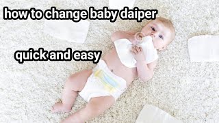 How to change baby diaper|diaper change tips for mom| Ahmad&mommy vlogs