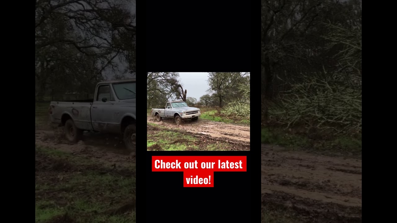 Mudding in old trucks! 