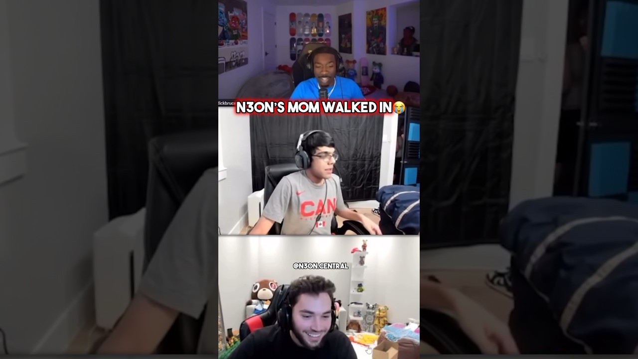N3ons mom walks in mid argument😭 