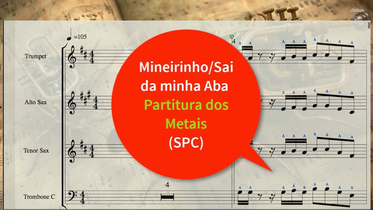 Nandinho Cavaco: Partitura - Só Pra Contrariar - Mineirinho - Sai