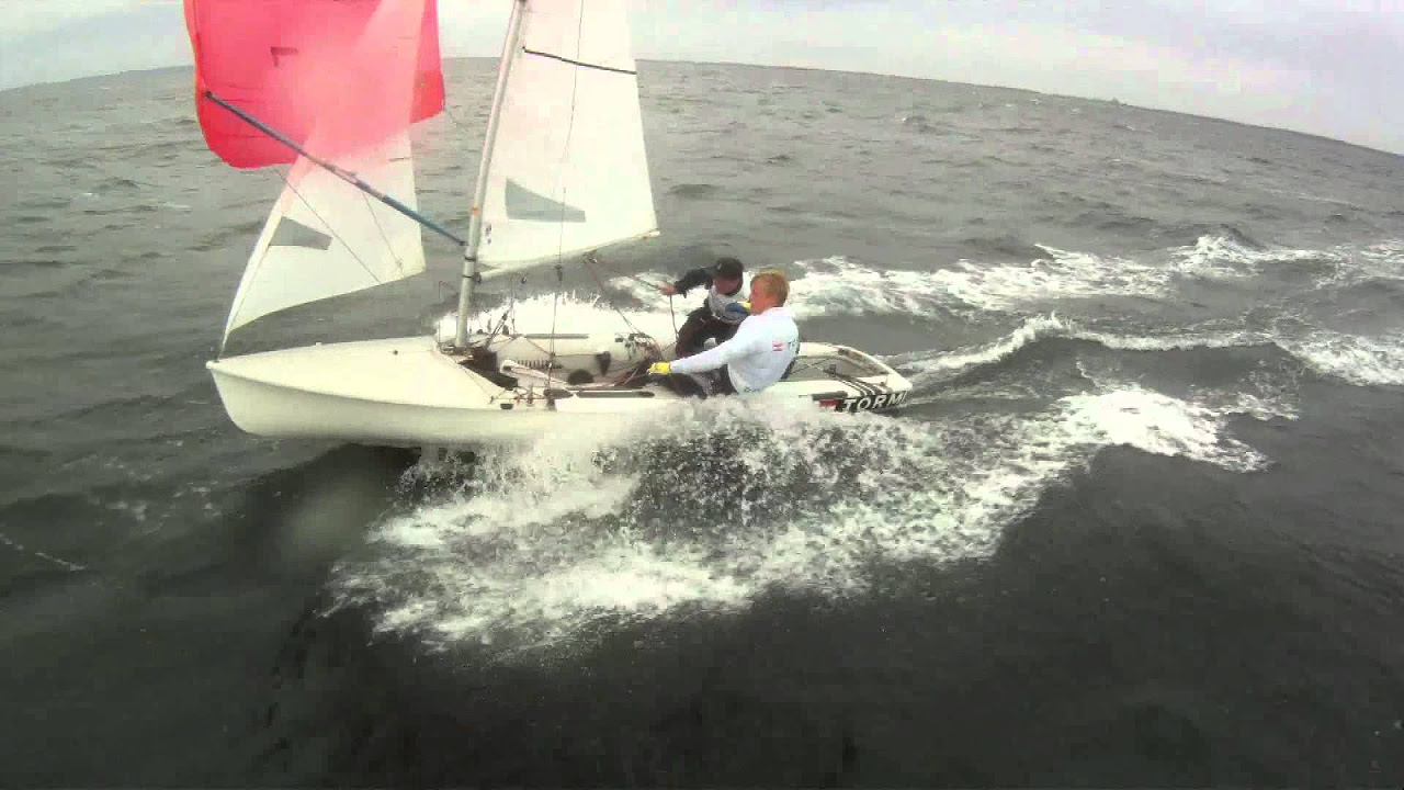 Awesome Rio 2016 SAILING RACE - EPIC CONDITIONS - 470 CLASS - REMASTERED IN 4K