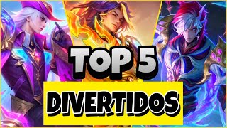 Top 5 Heroes Divertidos De Mobile Legends Los Heroes Mas Entretenidos De Jugar En Estos Momentos