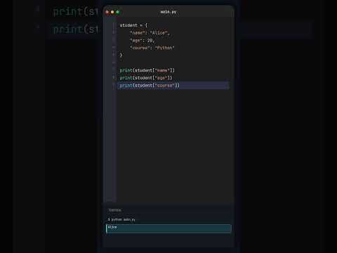 Python Dictionaries Explained | Key-Value Pairs | Python for Beginners