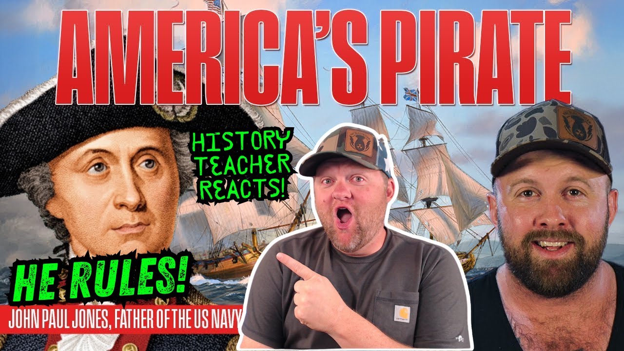 The Father Of America's Navy - John Paul Jones | History Teacher Reacts | The Fat Electrician