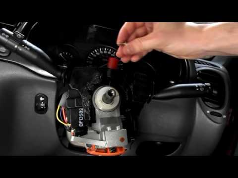 Ford Fiesta Steering Column Switches Removal - YouTube ford transit key switch diagram 