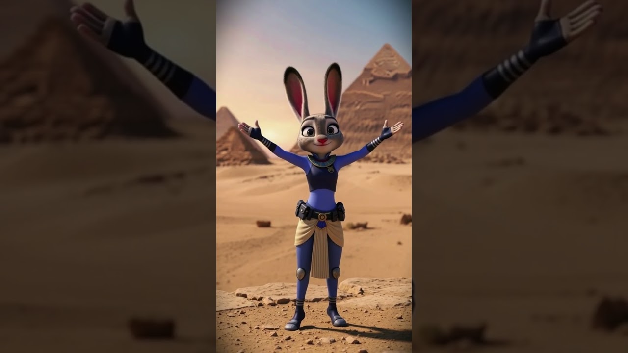 Judy Hopps goes on a world tour 🌍🐰