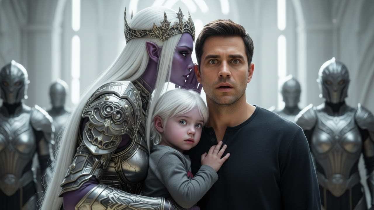 The Alien Queen Looked at Me and Whispered My Daughter Only Wants You to Be Her Father