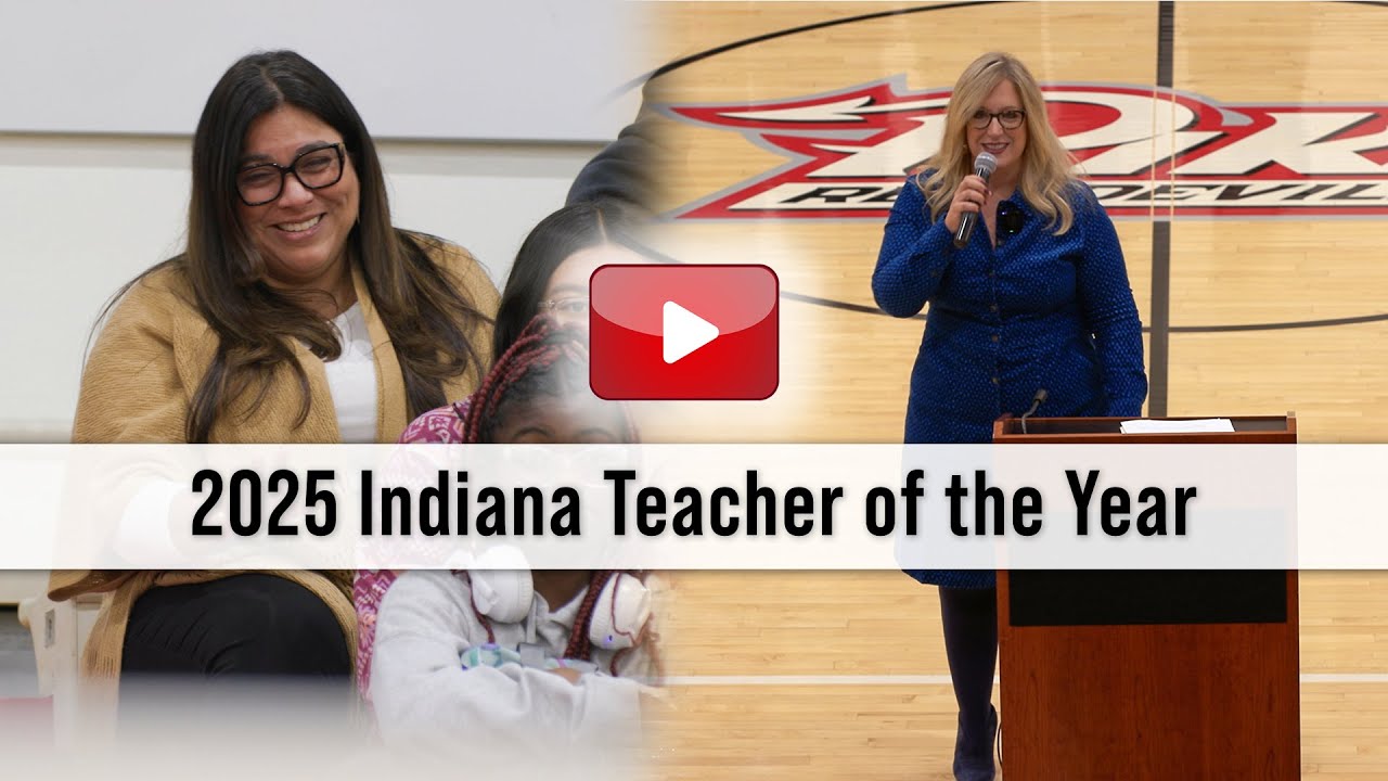 2025 Indiana Teacher of the Year Surprise Announcement - YouTube