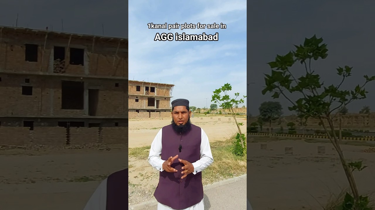 1kanal pair plots For sale in AGG islamabad:info:+923335551128 
