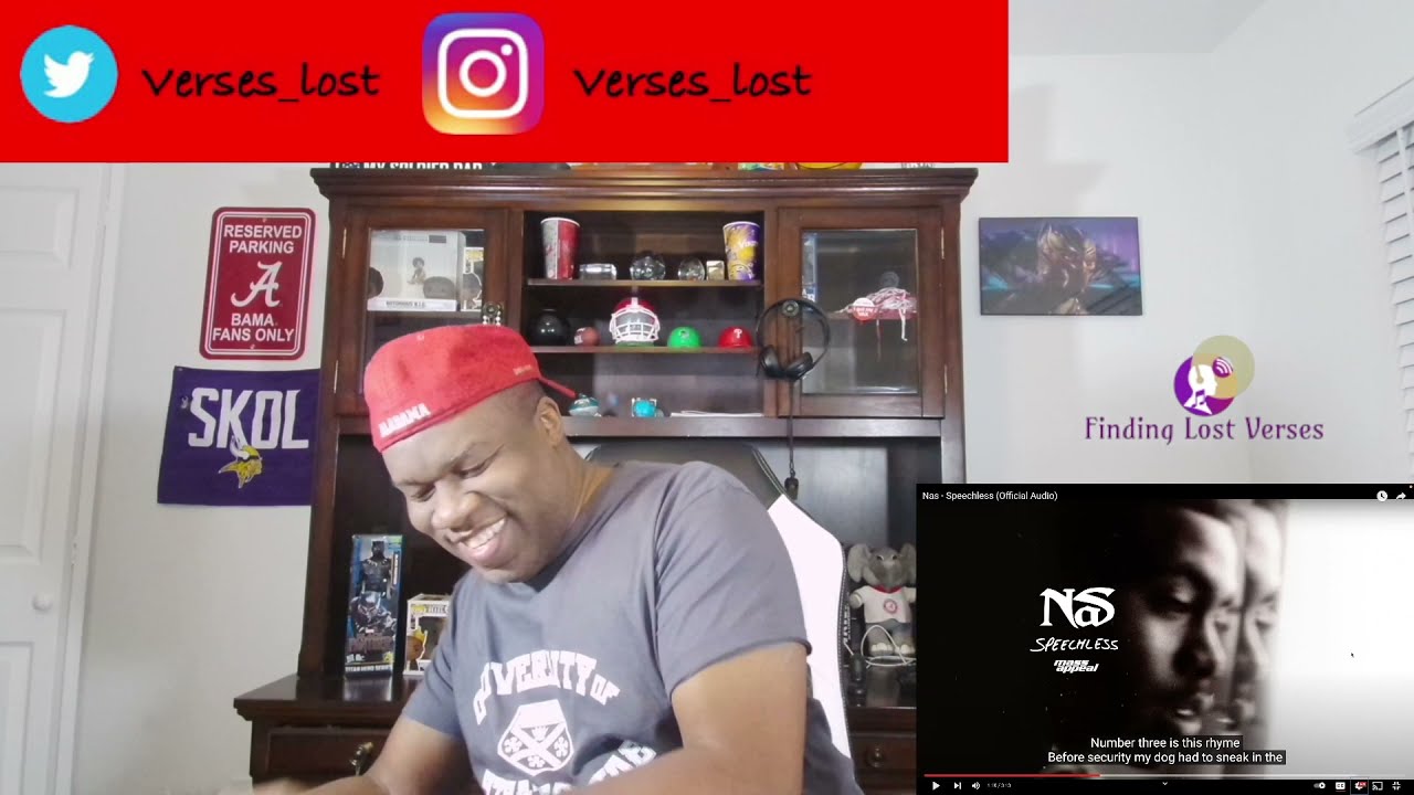 Nas - Speechless (Reaction)