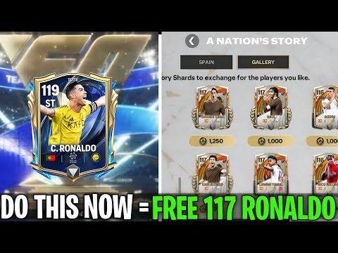 FREE 119 Ronaldo TOTS Week 2 Guide + NEW Spain Nations Story | Dynamic Fc